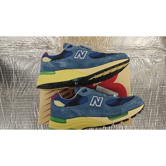 New Balance 992 Sea Stone Green Apple U9929NF, Size-11 main image 12